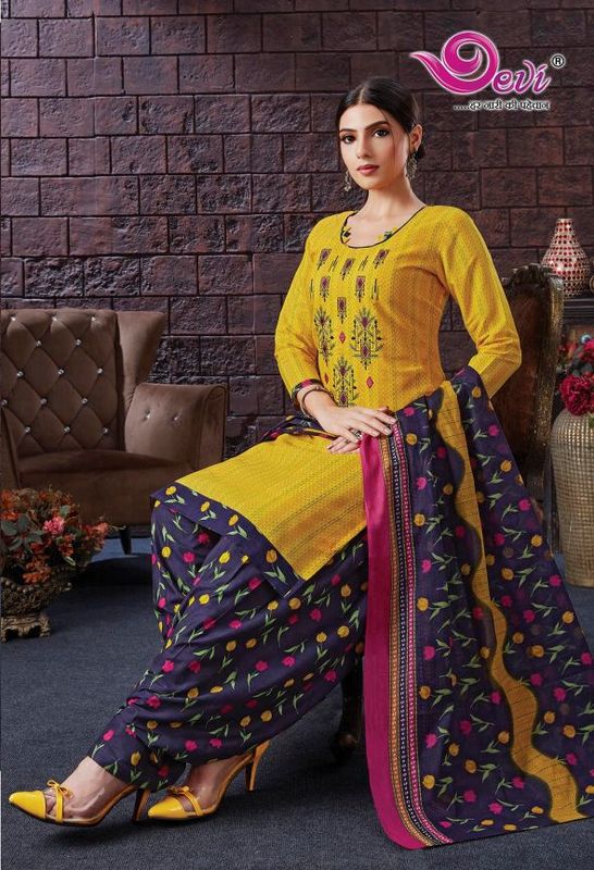 Devi Lizza Indo Cotton Designer Readymade Collection